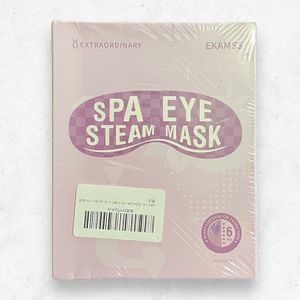 Ekamss Extraordinary Spa Eye‎ Steam Mask 6 Pieces EXPIRED 07/07/22
